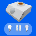 Miniatyrbild 5 av 11: Justerbar induktionslamphållare för människokroppen Infraröd rörelse PIR-sensor Automatisk LED-ljuslampor Hållare Stativbrytare
