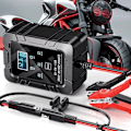 Miniatyrbillede 2 af 11: Automatisk 6V 12V Batterivedligeholder til Biler Motorcykler RV'er med Hurtig Opladning