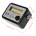 Miniatyrbild 9 av 9: Digital Satellite Finder Meter Alignment Compass FTA TV Signal Receiver GSF-9502