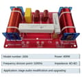 Miniatyrbillede 9 af 11: 400W Højttaler Delefilter 2 Vejs Audio Diskant Bas Filter Frekvensdeler
