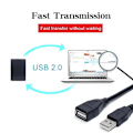 Miniatyrbild 7 av 11: USB 2.0-kabelförlängningssladd Tråd Dataöverföringskablar Super Speed Dataförlängningskabel för monitorprojektormus 1m
