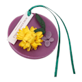 Miniatyrbild 10 av 11: Torrblommadoftande vaxskiva hängsmycke för frisk luft lakan charm doft null - E57861