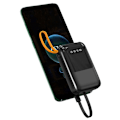 Miniatyrbild 2 av 11: DIY Power Bank Case 3x18650 Batterihållare Box Digital Display Skärm LED Ficklampa Funktion Typ C/Micro Output White