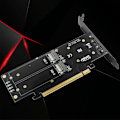 Miniatyrbild 3 av 11: för M.2 X16 till 4X NVME PCIE3.0 GEN3 X16 till 4xNVME för RAID-kort PCI-E VROC-KORT för RAID Hyper för M.2X16 M2X16 4X X4 NV