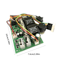 Pikkukuva 5 / 11: PWM-moottorin nopeudensäädin DC10-55V digitaalinen kaksisuuntainen nopeudensäädin Multicolor With shell