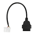 Pikkukuva 7 / 11: 12-nastainen OBD2-liittimen tunnistuslinjan diagnostiikkatyökalun adapterikaapeli Model S -malliin
