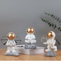 Miniatyrbild 6 av 11: Astronaut Glasögonhållare Resin Glasögon Display Stand Craft Desktop Ornament null - B