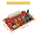 Miniatyrbild 8 av 8: ATX Power Supply Breakout Board för elektronisk komponent justerbar spänningsknopp