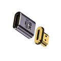 Miniatyrbild 9 av 11: 8K magnetisk adapter Höghastighetsadapter Adapterstöd i multi storlekar UHD2.1 8K60Hz 4K120Hz Förbättrad visuell upplevelse Reverse side