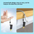 Miniatyrbild 7 av 11: Telefonladdaradapter för iOS8pin hona till typ-C hane omvandlaradapter Support PD60W Laddning och dataöverföring Black Side hole