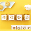 Miniatyrbild 6 av 10: 20st tecknade Mooncake-lådor Dekorationsetiketter Rund fyrkantig kakkakabehållare Dekaler Dekorativa förseglingsdekaler