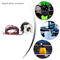 Miniatyrbillede 8 af 8: 3D Printer Del Stepper Motor til Voron 2.4 Hotend Ekstruder 36mm Cirkulær