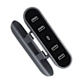 Miniatyrbilde 1 av 11: For Y USB Hub Hurtigladere Dokkingstasjon med Kabel Ekspansjons Splitter