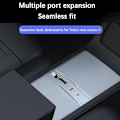 Miniatyrbild 9 av 11: USB Hub Portar Hög Hastighet Handskfack Dockningsstation Adapter Splitter för