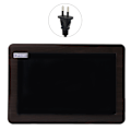 Miniatyrbild 1 av 11: 10,1 tums WiFi digital fotoram 1280x800 IPS LCD-pekskärm Autorotera landskap Inbyggt 16GB minneslagring Brown EU