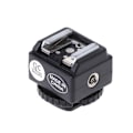 Miniatyrbild 1 av 7: C-N2 Hot Shoe Converter Adapter PC Sync Port Kit för Nikon blixt till kamera