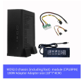 Miniatyrbild 11 av 11: Snygg ITX- case utrymmesbesparande case Chassifotstativ 180W power för tillval B