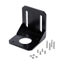 Miniatyrbillede 10 af 10: Monteringsbeslag Holder Til Nema 17 Stepmotor 3D Printer Sort 42mm Legering St 2