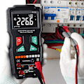Miniatyrbild 2 av 11: Högprecisionsmultimeter digital handhållen automatisk AC för DC-spänningsström M