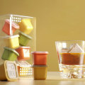 Miniatyrbild 5 av 11: Big Grid Ice Cube Mould Hushålls Ice Cube-bricka med lock Fyrkantig form Ice Cube-bricka Enstaka molds Kökstillbehör