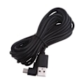 Miniatyrbild 10 av 11: Mini USB B Typ 5-stift hane vänster/höger vinklad 90 grader till USB2.0 hane laddningssladd Bend left