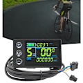 Miniatyrbild 4 av 10: Praktisk S866 Färgglad LCD-display Användarvänlig skärm för cykling