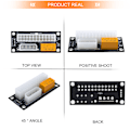 Miniatyrbild 3 av 10: Dual PSU Power Supply Sync Adapter Add2PSU 24Pin To 4pin/SATA Molex Synchronous Connector Riser Cable Miner Mining SATA