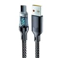 Miniatyrbilde 1 av 7: LED Digital Display 120W Type C til Type C Kabel 120W Hurtiglading