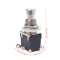 Miniatyrbild 5 av 5: AC 250V/2A 125V/4A 6Pins DPDT Stomp Foot Switch för gitarr