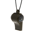 Miniatyrbild 3 av 7: 3 i 1 Utomhuscamping Vandring Nödöverlevnadsutrustning Whistle Compass Termometer