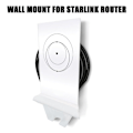 Miniatyrbild 2 av 8: Väggfäste för SpaceX Gen2 Router Internet Kit Satellitfästen Hållare Stabilitet ABS Väggfäste routerskydd
