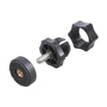 17mm Kulled Kameraadapter 1/4-20 Hankontakt Lättvikts Fordonsfäste
