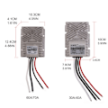 Miniatyrbild 3 av 11: DC-omvandlare 48V 36V till 12V 30A 40A 60A 70A DC/DC Step Down Spänningsomvandlare Regulator Power Transformator 60A