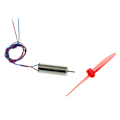 Miniatyrbild 4 av 8: 1 par för DC 3.7V 720 Mini Model Helikopter Coreless Motor Propeller Great Torq