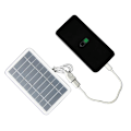 Miniatyrbild 2 av 10: 2 watt 5 volt solpanel högeffektiv modul PV Power flexibel solpanel med 50 cm kabel för mobiltelefon