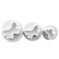 Miniatyrbild 11 av 11: 3-delade fondantkutter Flerformade molds Baktillbehör Plastmaterial Perfekt bakpresent till bakningsälskaren Maple leaf
