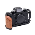 Miniatyrbild 4 av 11: Kameraburriggar för X-T5 Case med L-Shape Grip Snabbkopplingsplatta Fästestabilisator för X-T5 kamera Black