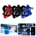 Miniatyrbillede 2 af 11: Store Ekstruderingsgear Direkte Drev Ekstruder til 3D Printer Opgraderinger Aluminium RM