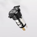 Miniatyrbilde 6 av 10: Dobbel USB-lader Strømadapter Uttak for Bil Båt RV 12-24V USB QC3.0 Lader