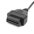 Miniatyrbillede 5 af 6: 16-pin OBD2 til USB-port oplader adapter kabel stik diagnostisk værktøj