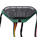 Miniatyrbillede 6 af 9: Elektriske Cykler Display 36V Controller Panel med Vandtæt og Støvtæt Design