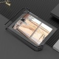 Miniatyrbild 4 av 11: Akrylbildram Klar fristående skrivbordsfotoram Fotohållare Dokumentskylt Meny Displaystativ Gold A4