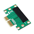 Miniatyrbild 7 av 8: PCI-E PCI Express X1 Adapter Riser Card PCI E PCIE X1 till X1 Slot Converter Card
