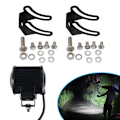 Miniatyrbilde 2 av 8: 2 stk. LED Lys Bar Base Monteringsbrakett LED Lys Barer Skyve Monteringsholder