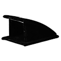 Miniatyrbild 7 av 11: Sammetsörhänge Organizer Display Hållare Halsband Display Rack Hänge Stativ för heminredning Shopping Mall Display White
