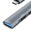 Miniatyrbild 8 av 10: USB Hub 3.0, 5 i 1 typ C dockningsstation med 65W PD-laddning och aluminiumlegeringskropp för Windows, för Mac, Linux