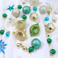 Miniatyrbild 7 av 10: Christmas Ball Tree Topper Star 73st/kartong Färgglada julgranshängande prydnader för semesterbröllopshem 1