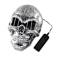 Miniatyrbild 9 av 10: LED Glödande Masker Skull Shape Ljusmask Dansfester Bar Dance Mask PP Masker