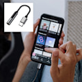 Miniatyrbild 2 av 9: USB Typ C till 3,5 mm Audio Jack Adapter Anslutning av mobiltelefoner Typ C Kabelomvandlare för HuaWei för HTC Mobile Phone Adap