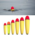Miniatyrbild 2 av 11: 5st Bärbar flytkraft EVA Foam Fiske Float Led Inline Bobbers Flytande för Cat Fish Gädda Camping Fiskeutrustning 60g